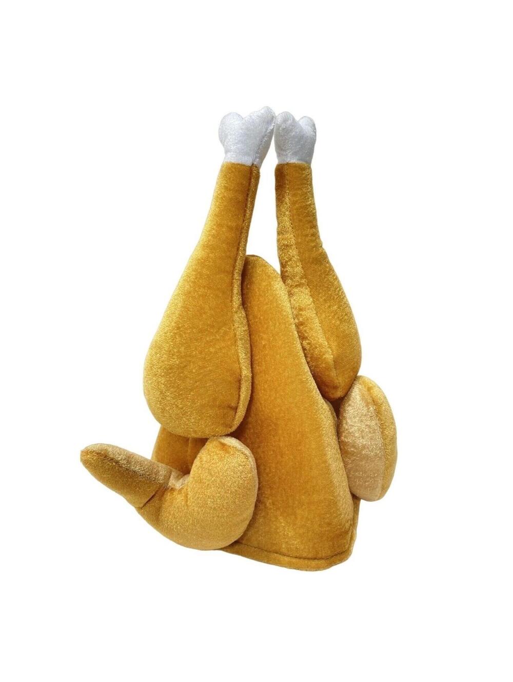 Roasted Turkey Novelty Hat Plush Thanksgiving Day/ Halloween Costume Party